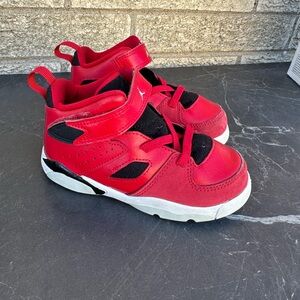 Nike Air Jordan Flight Club 91 toddler size 8C Varsity Red